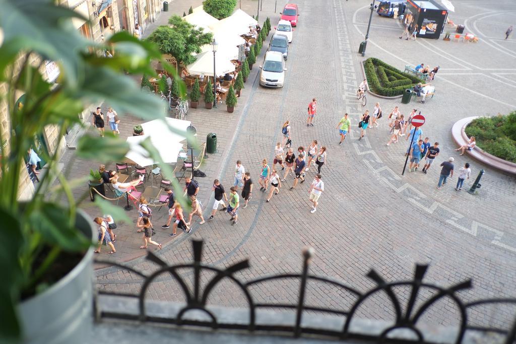クラクフView To The Cracow Basicアパートメント エクステリア 写真